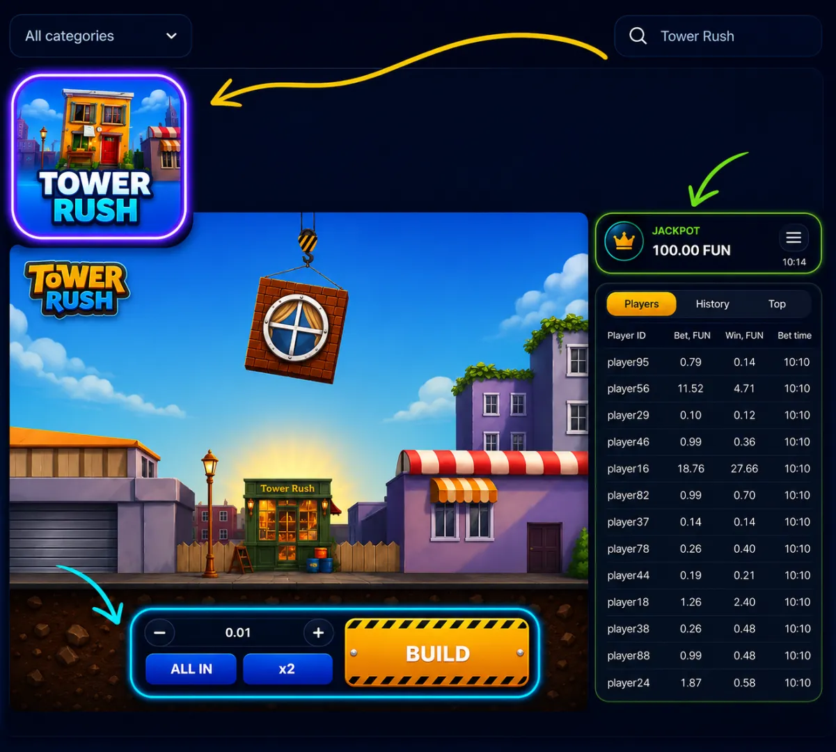 How to Launch the demo mode