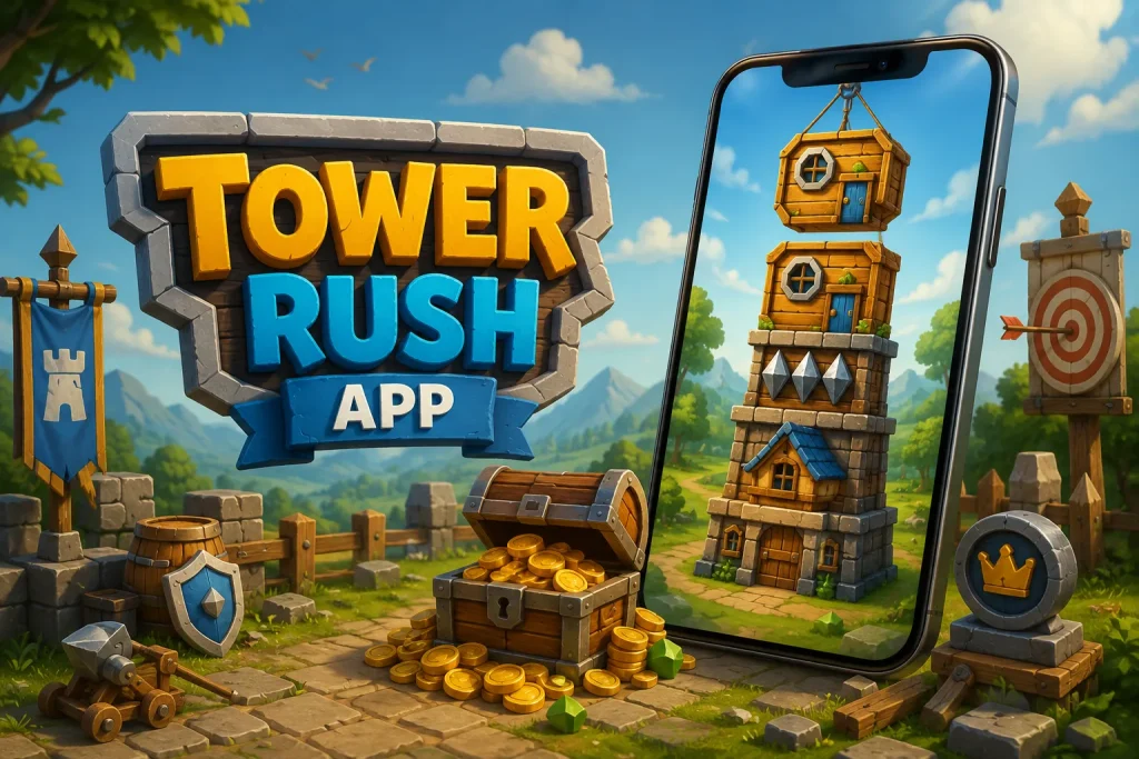 Tower Rush App banner